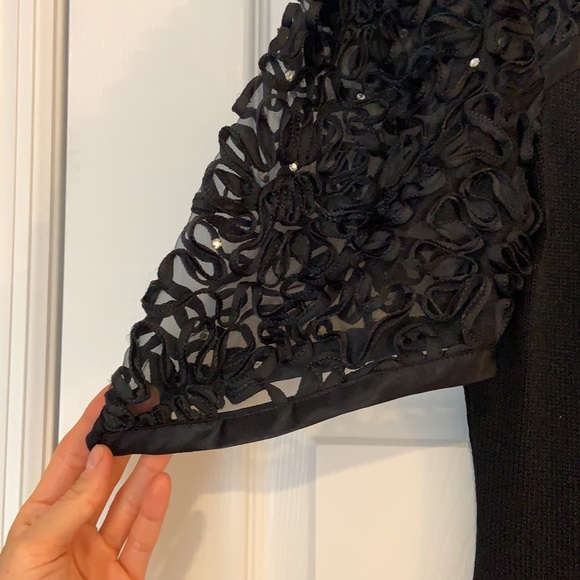 Vintage Knit El Ana Collection Cocktail Dress M - Picture 6 of 13